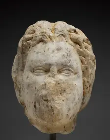 Head of Alexander the Great, 1st-2nd century A.D. Creator: Unknown