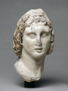 Head of Alexander the Great, 3rd Century BC. Creator: Unknown