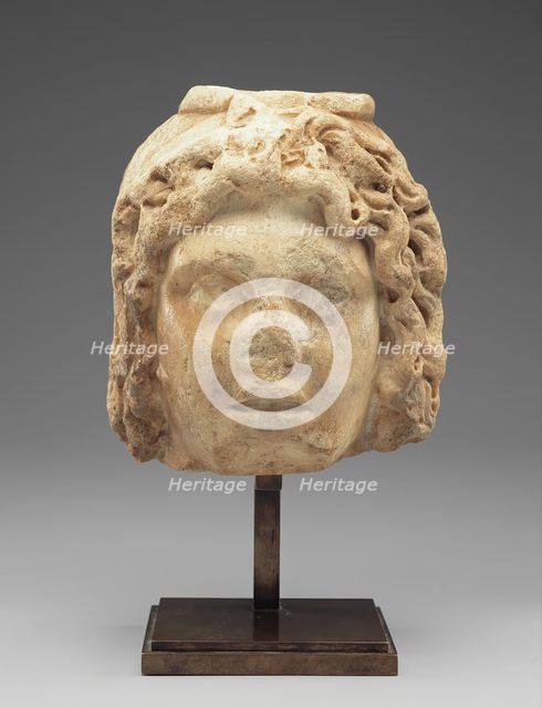 Head of Alexander the Great as Hermanubis, 2nd century. Creator: Unknown.