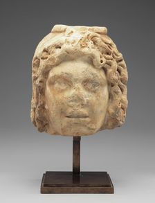 Head of Alexander the Great as Hermanubis, 2nd century. Creator: Unknown