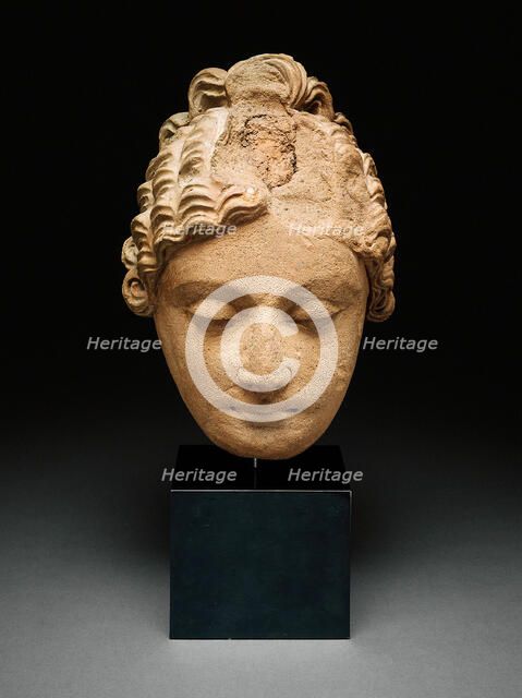 Head of an Adorant, 4th/5th century. Creator: Unknown.