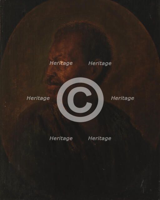 Head of an African, 1628-1675. Creator: Gerrit Dou.