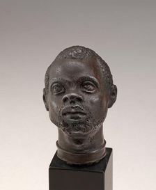 Head of an African Man Wearing the Collar of an Enslaved Person, second half 16th century. Creator: Unknown
