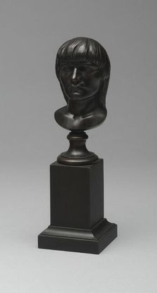 Head of an American Indian, Modeled 1848/49, cast 1849. Creator: Henry Kirke Brown