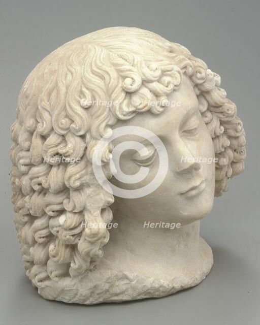 Head of an Angel, c.betwen 1490 and 1506. Creator: Benedetto Briosco.