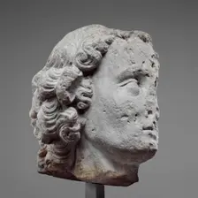 Head of an Angel, French, ca. 1250. Creator: Unknown