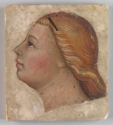 Head of an Angel in Left Profile, ca. 1397. Creator: Taddeo di Bartolo