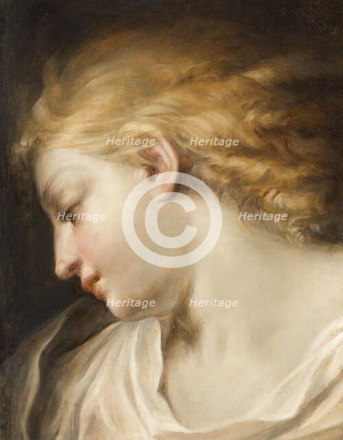 Head of an Angel, late 18th century. Creator: Antonio Cavallucci.