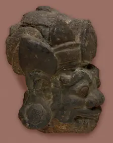 Head of an Asura, 10th century. Creator: Unknown