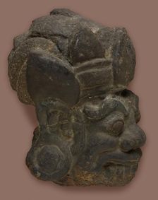 Head of an Asura, 10th century. Creator: Unknown