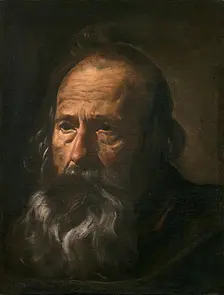 Head of an Apostle, between c1619 and c1620. Creator: Diego Velasquez