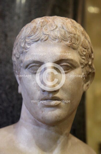 Head of an athlete, early 1st century. Artist: Unknown