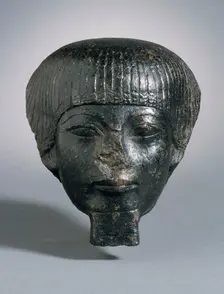 Head of an Official, 1391-1353 B.C.. Creator: Unknown