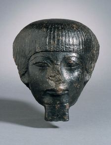 Head of an Official, 1391-1353 B.C.. Creator: Unknown