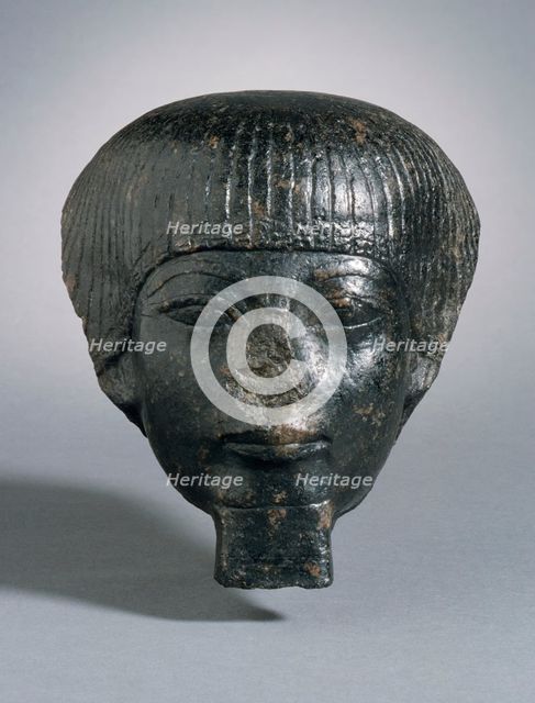 Head of an Official, 1391-1353 B.C.. Creator: Unknown.