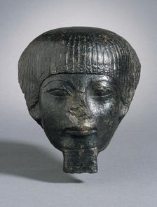 Head of an Official, 1391-1353 B.C.. Creator: Unknown