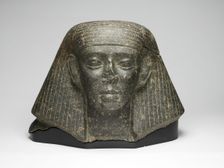 Head of an Official, Egypt, Middle Kingdom, Dynasty 13 (1773-1650 BCE). Creator: Unknown