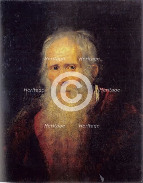 Head of an Old Man, 1621. Creator: Anthony van Dyck.