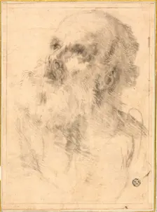 Head of an Old Man, n.d. Creator: Bartolomé Esteban Murillo
