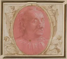Head of an Old Man. Artist: Ghirlandaio, Domenico (1449–1494)