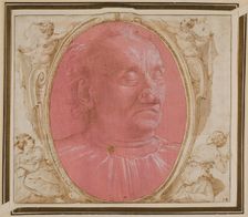 Head of an Old Man. Artist: Ghirlandaio, Domenico (1449–1494)