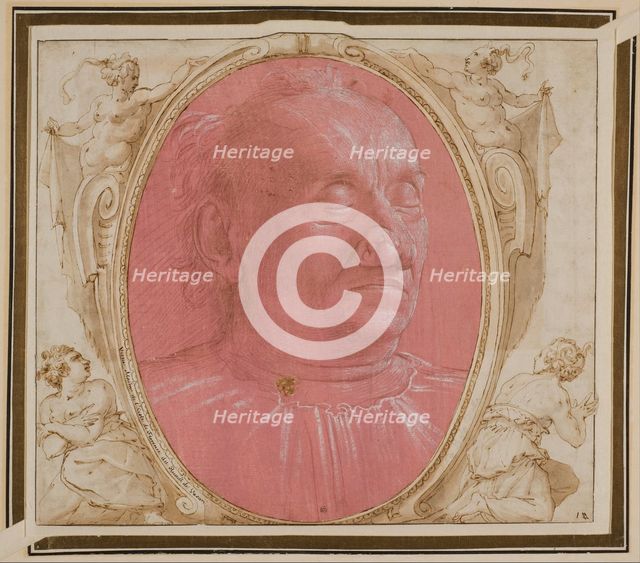 Head of an Old Man. Artist: Ghirlandaio, Domenico (1449–1494)