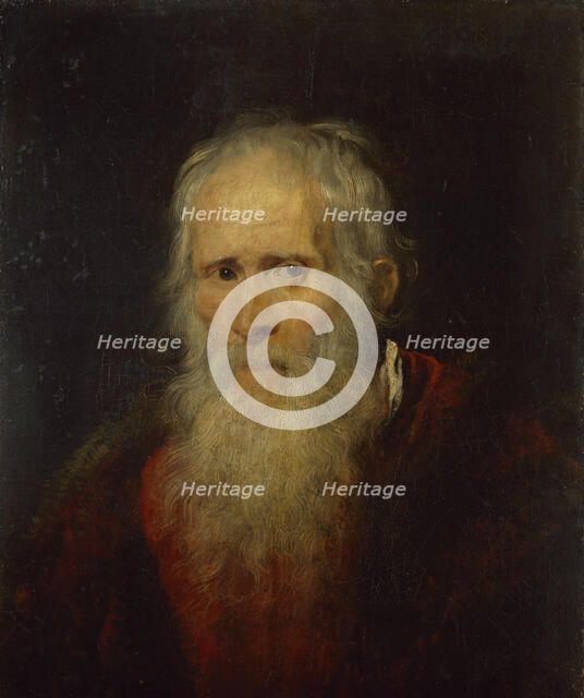 Head of an Old Man, c. 1621.