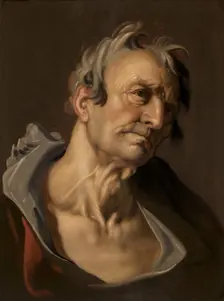 Head of an Old Man, late 16th-early 17th century. Creator: Abraham Bloemaert