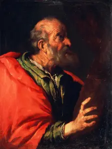 Head of an Old Man (the Apostle Peter?), 17th century. Artist: Bernardo Strozzi