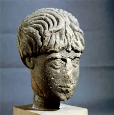 Head of Antenociticus, Benwell, Newcastle, c3rd - 4th century