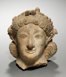 Head of Artemis, 600-575 BC. Creator: Unknown