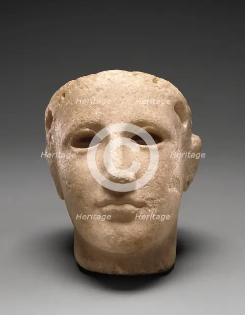 Head of Athena, 440-420 BC. Creator: Unknown.