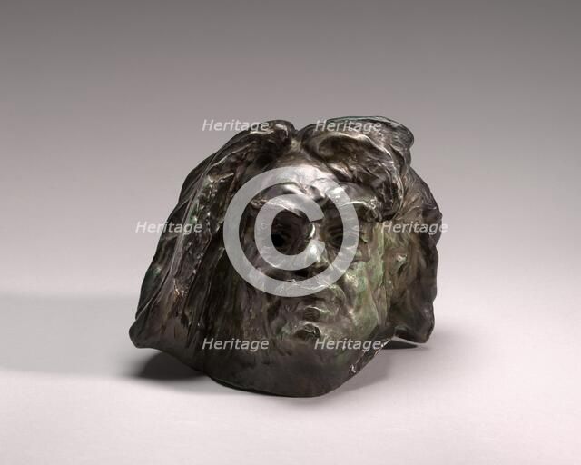 Head of Balzac, model 1897, cast probably early 20th century. Creator: Auguste Rodin.