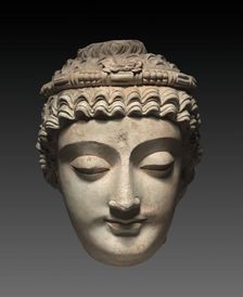 Head of Bodhisattva Avalokiteshvara, 300s-400s. Creator: Unknown