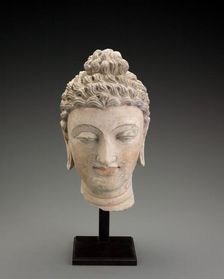 Head of Buddha, 3rd-4th centuries. Creator: Unknown