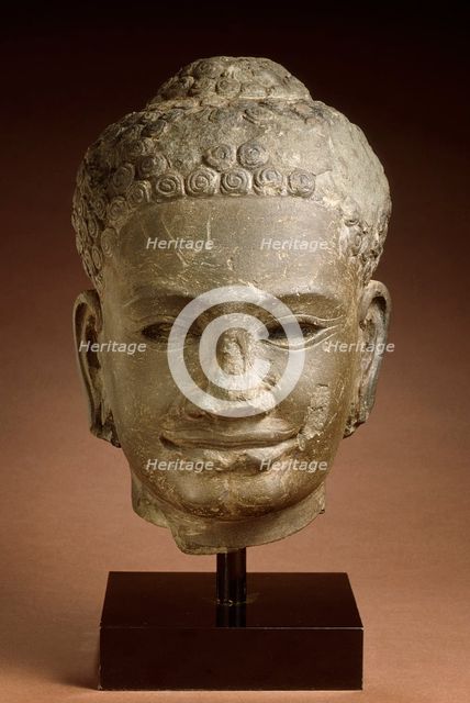 Head of Buddha Shakyamuni, 11th century. Creator: Unknown.