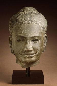 Head of Buddha Shakyamuni, 11th century. Creator: Unknown