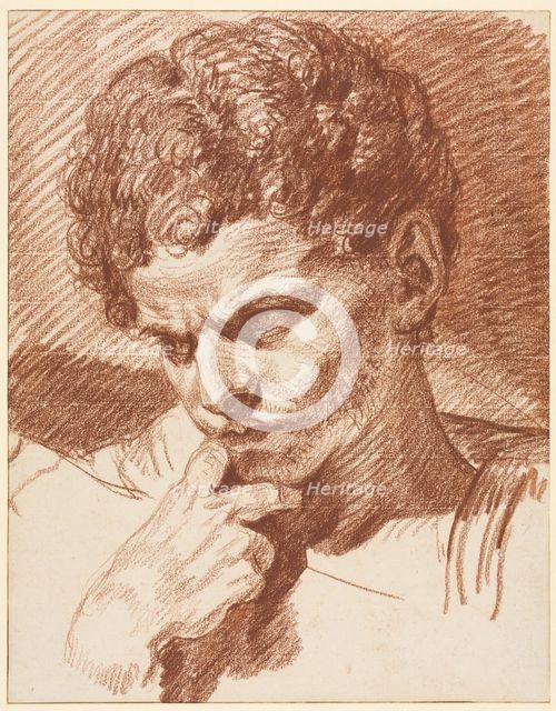 Head of Caracalla, c. 1768. Creator: Jean-Baptiste Greuze (French, 1725-1805).