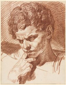 Head of Caracalla, c. 1768. Creator: Jean-Baptiste Greuze (French, 1725-1805)