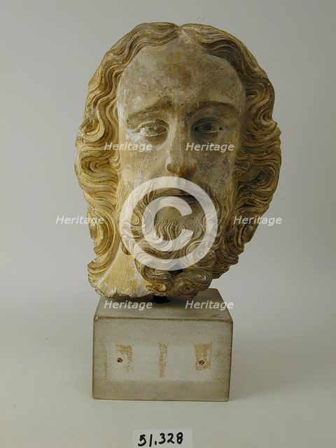Head of Christ, 14th century. Creators: Guillaume de Nourriche, Robert de Launay.
