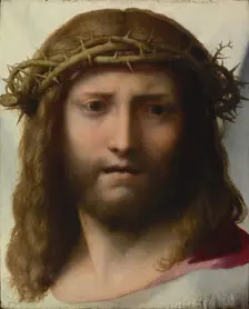 Head of Christ, about 1525-1530. Creators: Antonio da Correggio, Jesus Christ