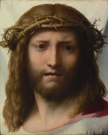 Head of Christ, about 1525-1530. Creators: Antonio da Correggio, Jesus Christ