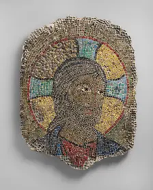Head of Christ, Byzantine, 12th century. Creator: Unknown