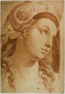 Head of Comity, c. 1750. Creator: After Raffaello Sanzio, called Raphael Italian, 1483-1529