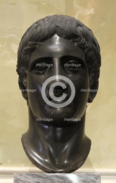 Head of Doryphoros, early 1st century. Artist: Unknown