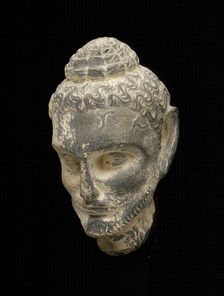 Head of Emaciated Siddhartha, 2nd/3rd century. Creator: Unknown