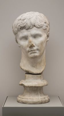Head of Emperor Augustus, 1st century. Creator: Unknown