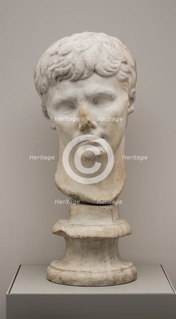 Head of Emperor Augustus, 1st century. Creator: Unknown.