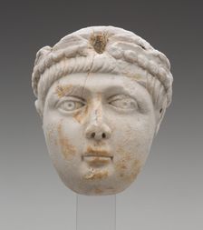 Head of Emperor Honorius as a Child, late 4th century . Creator: Unknown
