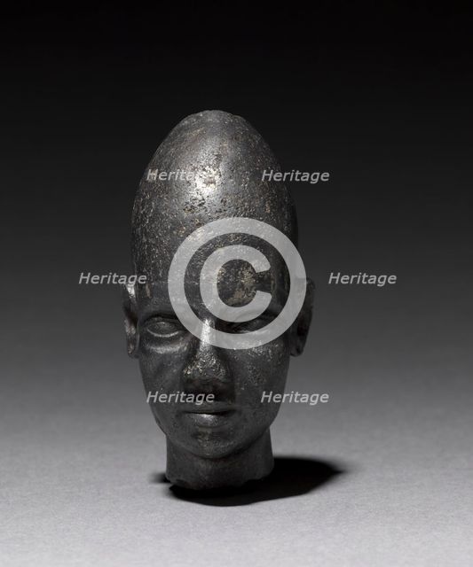 Head of Foreign God or Prince, c. 1320 BC. Creator: Unknown.